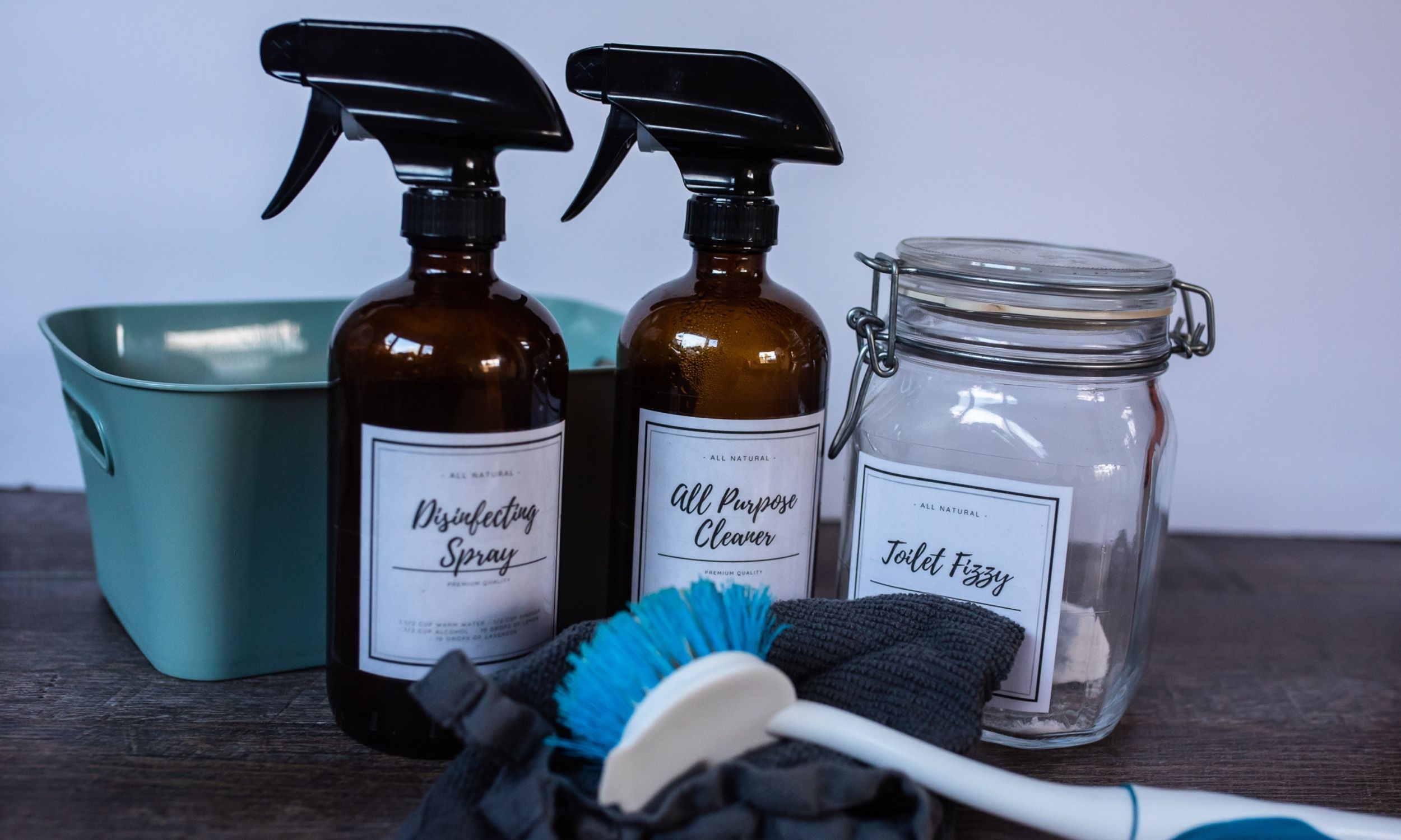 Homemade Natural Bathroom Cleaners