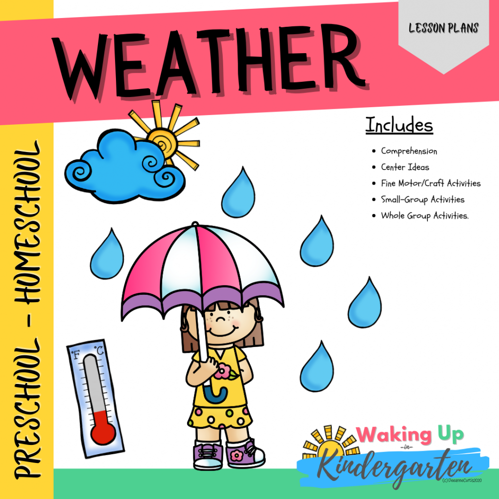 Weather Preschool Activities
