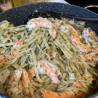 Spicy Lemon Garlic Shrimp