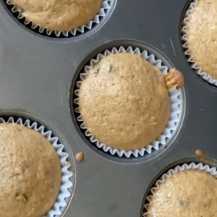 sourdough zucchini muffins