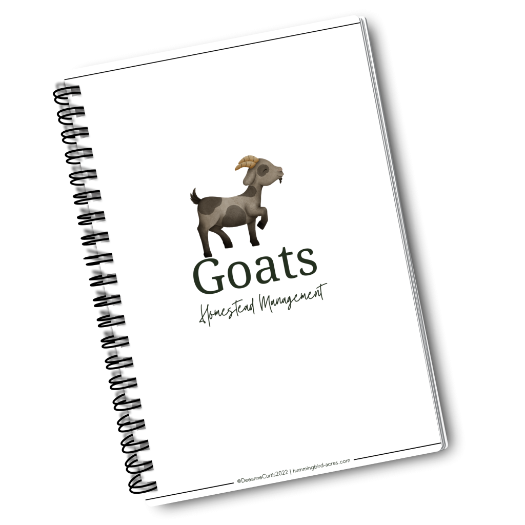 Goat Management Binder