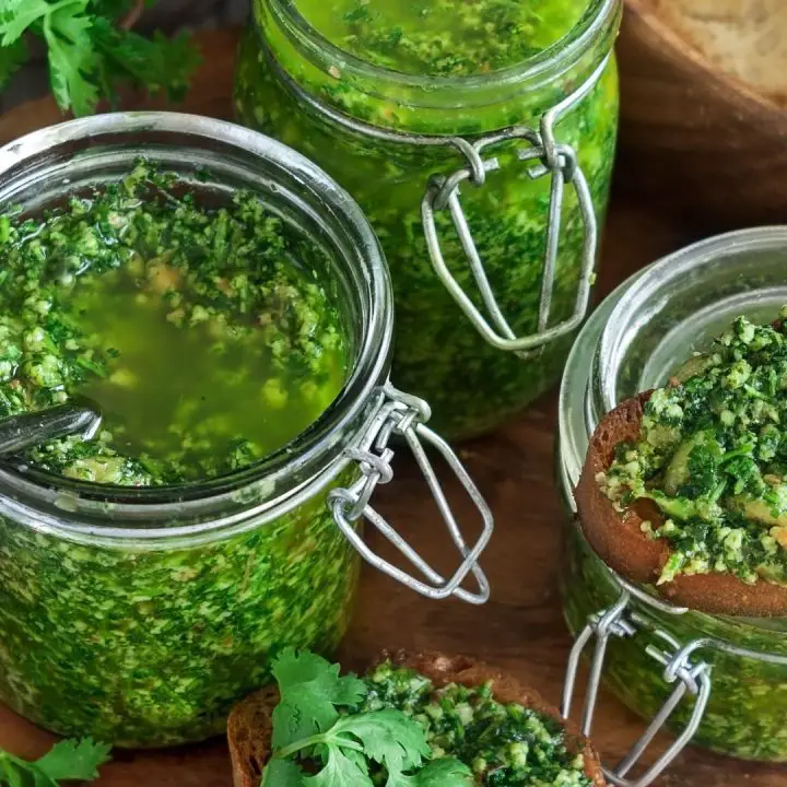 Basil Pesto with Walnuts